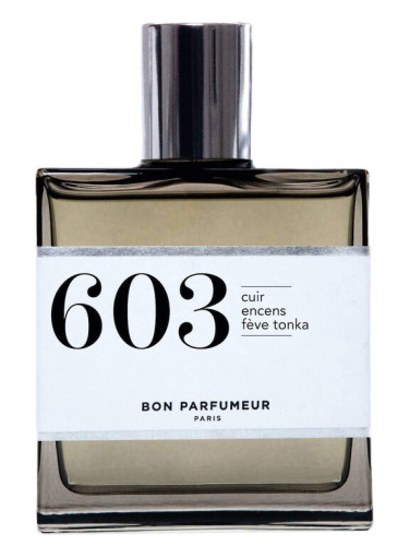 603 cuir, encens, fève tonka