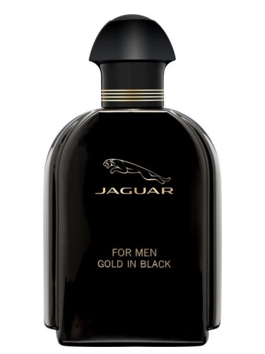 Jaguar For Men Gold in Black